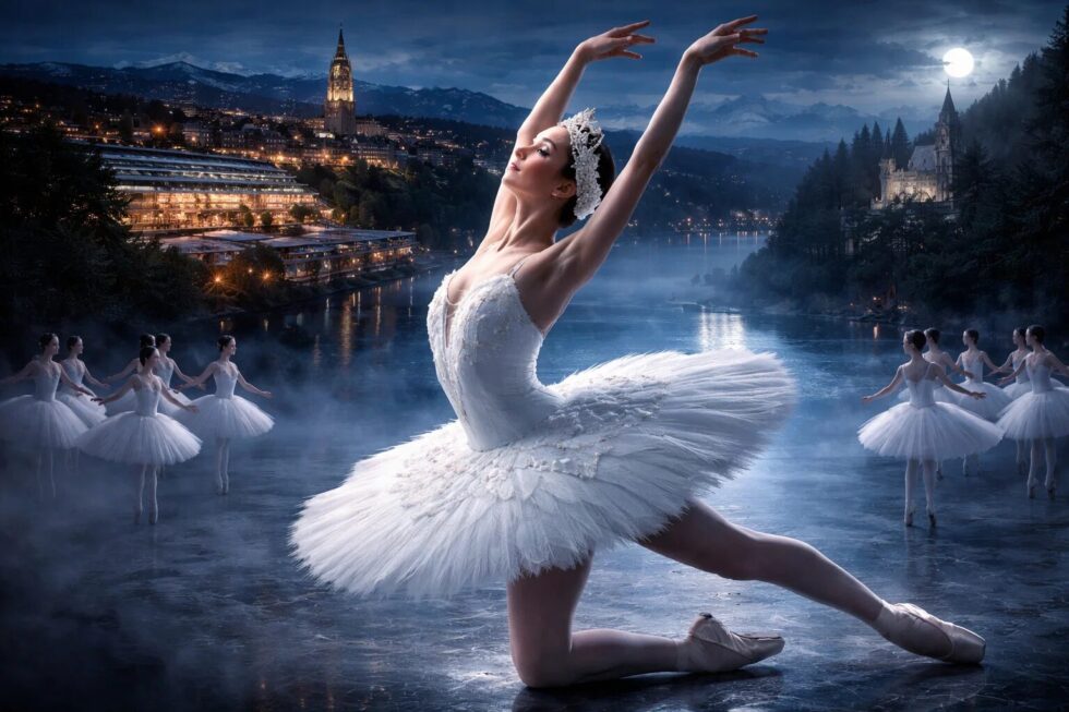 Schwanensee Ballett in Bern am 22.02.2026 im Kursaal. Erfahren Sie alles über Tickets ab 90 EUR, Startzeit 15:00 Uhr, Besetzung und Buchungsmöglichkeiten online