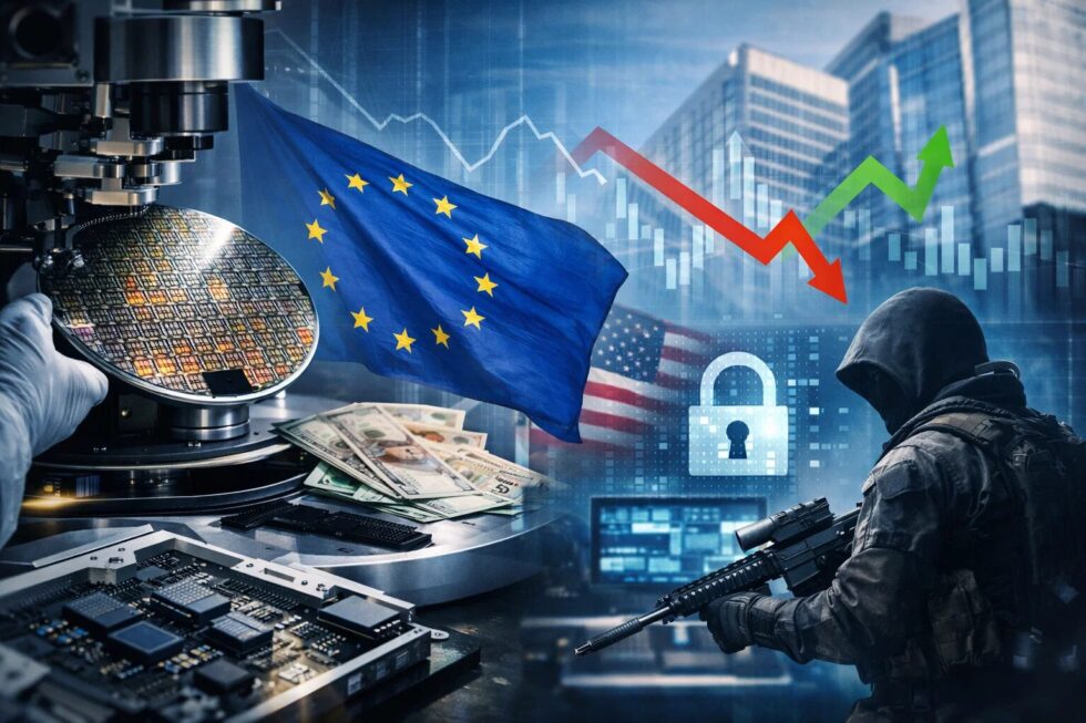 EU-Digitalmarkt 2026: Analyse der Kollision von ESG-Deregulierung und Cybersecurity-Verschärfung. Auswirkungen auf Halbleiter, Lieferketten und NIS2-Compliance