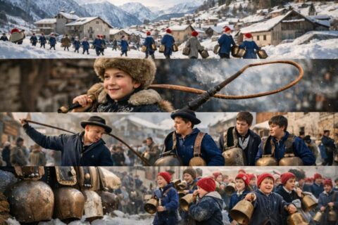 Erleben Sie den Chalandamarz am 1. M&auml;rz 2026 in Graub&uuml;nden. Alles &uuml;ber Glockenumz&uuml;ge, Peitschenknallen, Schellen-Ursli in Guarda und Reisetipps f&uuml;rs Engadin