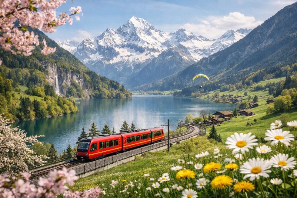 Entdecken Sie die besten Reiseziele der Schweiz im Frühjahr 2026. Aktuelle Preise für Zermatt, Tessin & SBB-Tarife. Expertentipps für Ihre Reiseplanung