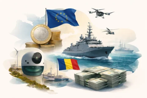 Das EU-Programm SAFE stellt Rum&auml;nien f&uuml;r den Ausbau maritimer Sicherheitskapazit&auml;ten bis 2030 bis zu 16,6 Milliarden Euro bereit. Gef&ouml;rdert werden &Uuml;berwachung, Sensorik, Drohnen und industrielle Hochtechnologie.