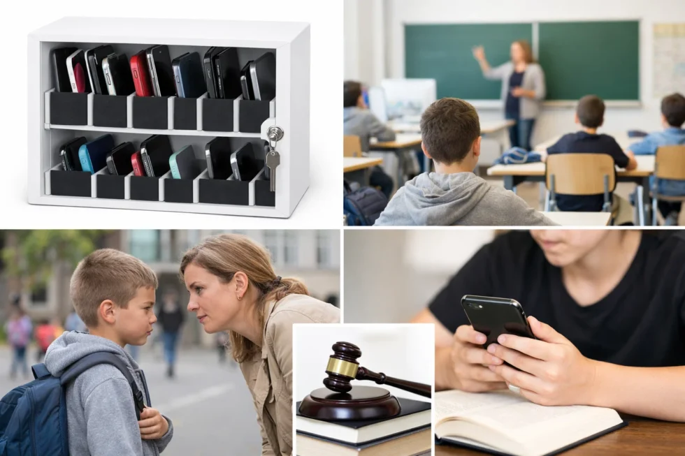 Welche Regeln gelten für Smartphones an Schulen im Kanton Zürich? Eltern fordern einheitliche Vorgaben, Lehrpersonen verweisen auf Schulautonomie. Was erlaubt ist, wer entscheidet und was das Gesetz sagt.