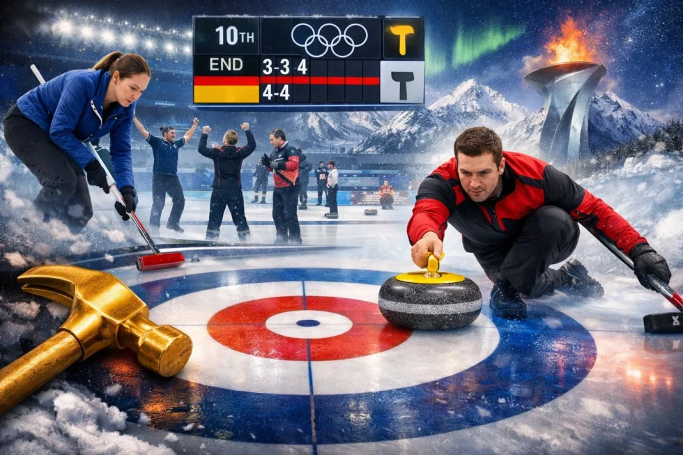 Was bedeutet der Hammer im Curling? Detaillierte Erklärung der Regeln, Strategie und warum der Hammer bei Olympia Spiele entscheidet.