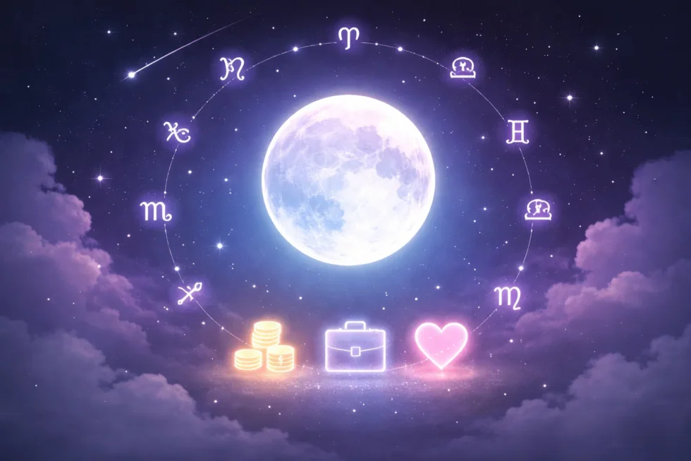 Horoskop heute, 11. Februar 2026: Mondkonstellation und Magnetsturm beeinflussen Energie, Konzentration, Schlaf und Entscheidungen. Detailliertes Tageshoroskop für alle Sternzeichen.
