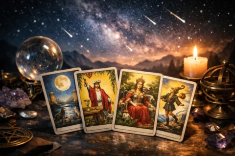 Tages‑Tarot‑Horoskop 24.02.2026: Tarot Karten Bedeutung, Tages‑Prognose, Gesundheit, Magnetsturm, Haarpflege und ausf&uuml;hrliche Sternzeichen‑Ratschl&auml;ge.