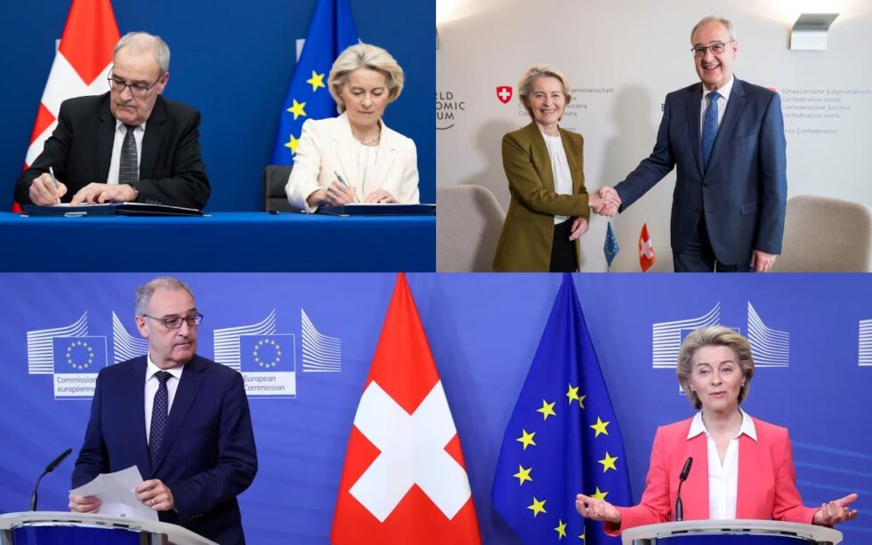 Bundespräsident Guy Parmelin unterzeichnet neue EU-Verträge in Brüssel. Trotz Widerstand der SVP markiert dieser Schritt das Ende der diplomatischen Eiszeit mit der EU