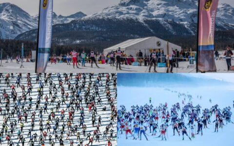 Alles zur Engadin Marathonwoche 2026 (28. Feb &ndash; 8. M&auml;rz). Fakten zum Skimarathon, Frauenlauf, Nachtlauf, Verkehrssperren, Hotelpreisen und Logistik-Tipps