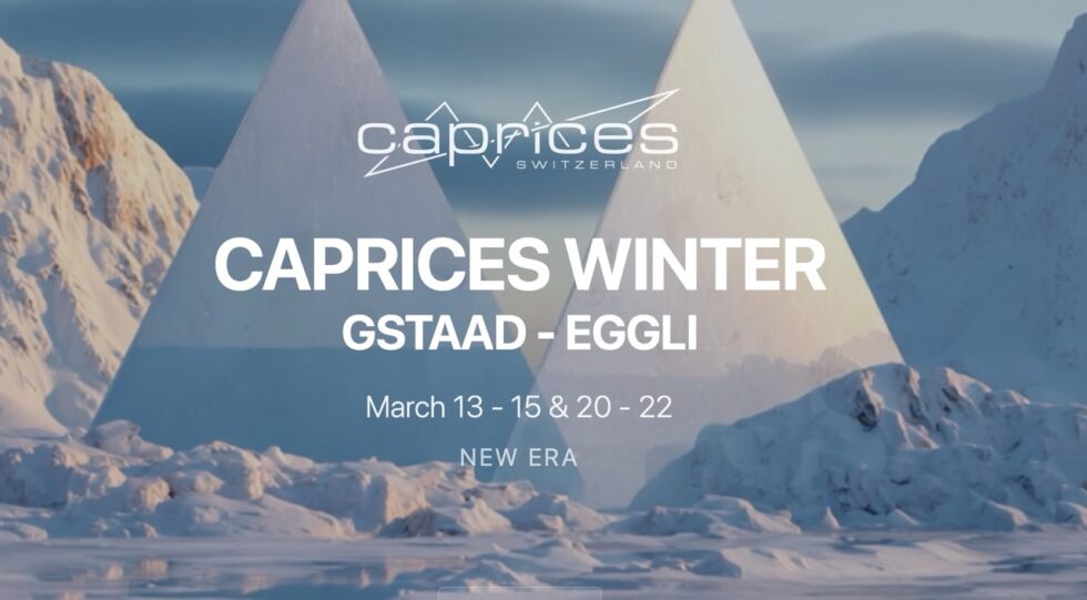 Caprices Festival 2026 startet vom 13. bis 15. und vom 20. bis 22. März in Gstaad-Eggli. Headliner, Tickets, Anreise, Unterkunft, Bühnen, Wetter und praktische Tipps für elektronische Musik in den Alpen.