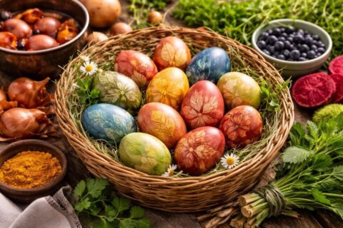 Schweizer Ostertraditionen 2026: Entdecken Sie, wie Sie Eier nat&uuml;rlich f&auml;rben. Tipps f&uuml;r Frankfurt, Rezepte f&uuml;r Naturfarben aus der K&uuml;che & Kostenanalyse f&uuml;r Ihren Osterkorb