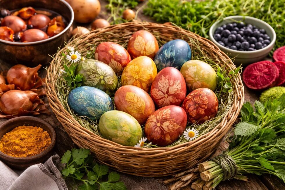 Schweizer Ostertraditionen 2026: Entdecken Sie, wie Sie Eier natürlich färben. Tipps für Frankfurt, Rezepte für Naturfarben aus der Küche & Kostenanalyse für Ihren Osterkorb