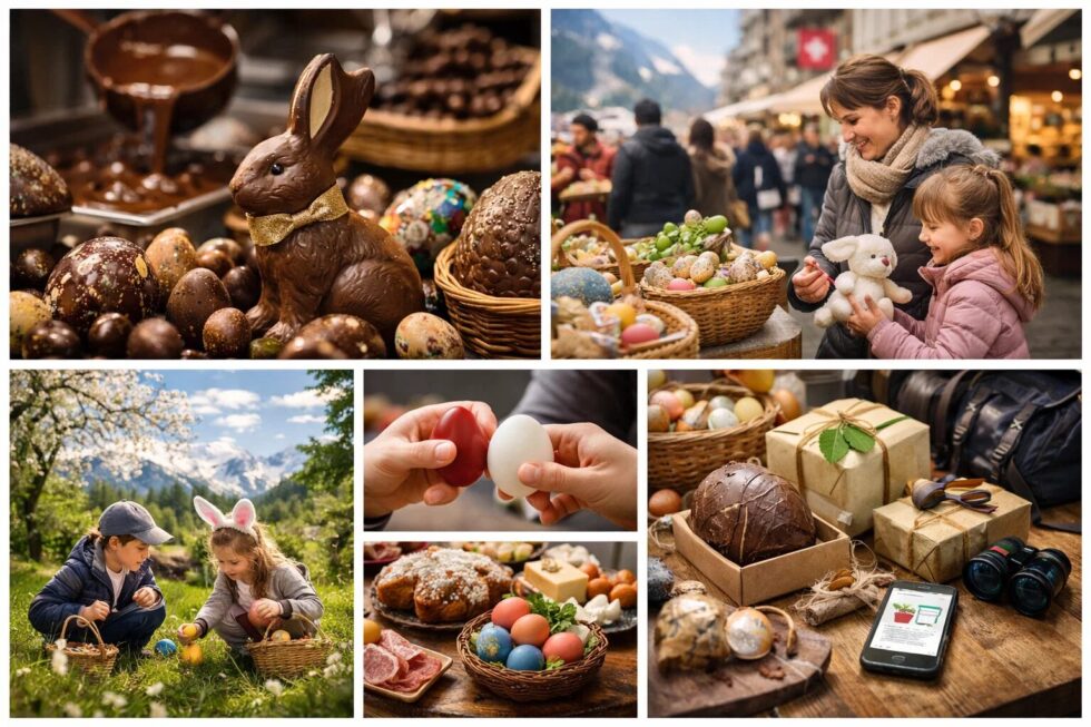 Top-Geschenkideen für Ostern 2026 in der Schweiz. Entdecken Sie Trends bei Schokolade, Spielwaren & Gutscheinen. Tipps zu Traditionen & Einkauf bei 7 Days lesen