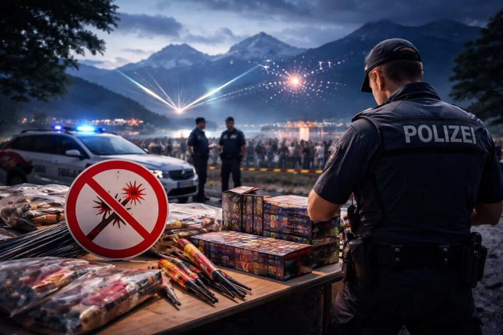 Pyrotechnik-Verbot Schweiz April 2026: Neue Regeln für Feuerwerk bei Events & Privatpersonen. Erfahren Sie alles über Verbote, Bussgelder und legale Alternativen ab dem 1. April 2026