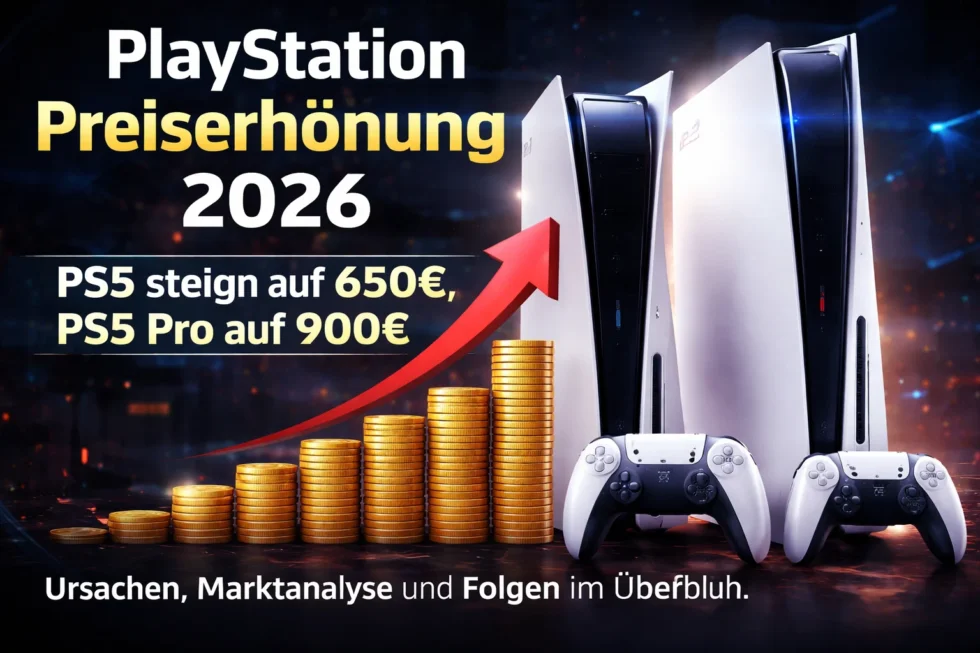 PS5 wird teurer: Sony erhöht Preise deutlich 2026