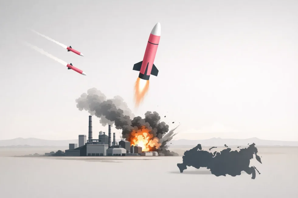 Ukrainische Flamingo-Raketen greifen Werk Promsintez bei Samara an: Angriff laut Generalstab, Explosion best&auml;tigt, Sch&auml;den unklar, Fokus auf russische R&uuml;stungsindustrie und Deep-Strike-Strategie