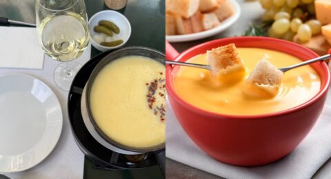 Erfahren Sie alles über das Schweizer Fondue: Von der perfekten Käsemischung über die Etikette bis zu den besten Restaurants in Zürich und Basel. Experten-Guide für 2026
