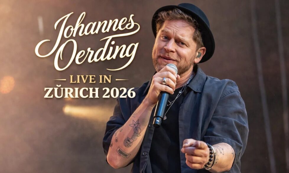 Erleben Sie Johannes Oerding live im Hallenstadion Zürich 2026! Erfahren Sie alles über Tickets ab 89 CHF, Preise, Anreise mit dem ZVV und Highlights der Tournee. Jetzt informieren & Plätze sichern