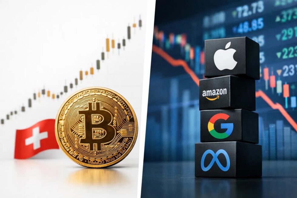 Bitcoin entkoppelt sich 2026 von Software-Aktien! Erfahren Sie, warum BTC trotz Iran-Krieg und KI-Hype steigt, während Tech-Werte wie Microsoft unter Druck geraten. Analyse für Schweizer Anleger