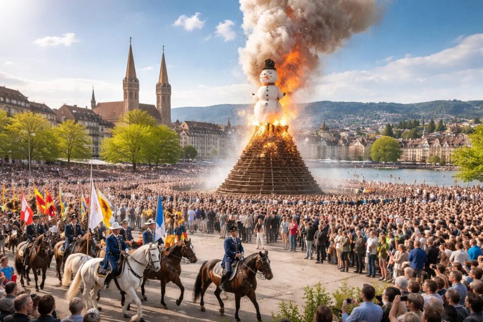 Erleben Sie das Sechseläuten 2026 in Zürich: Alle Infos zu Böögg, Gastkanton Graubünden & der neuen SÄPP-App. Tipps zu Umzügen, Verkehr & Ehrengästen für das Highlight vom 17.-20. April