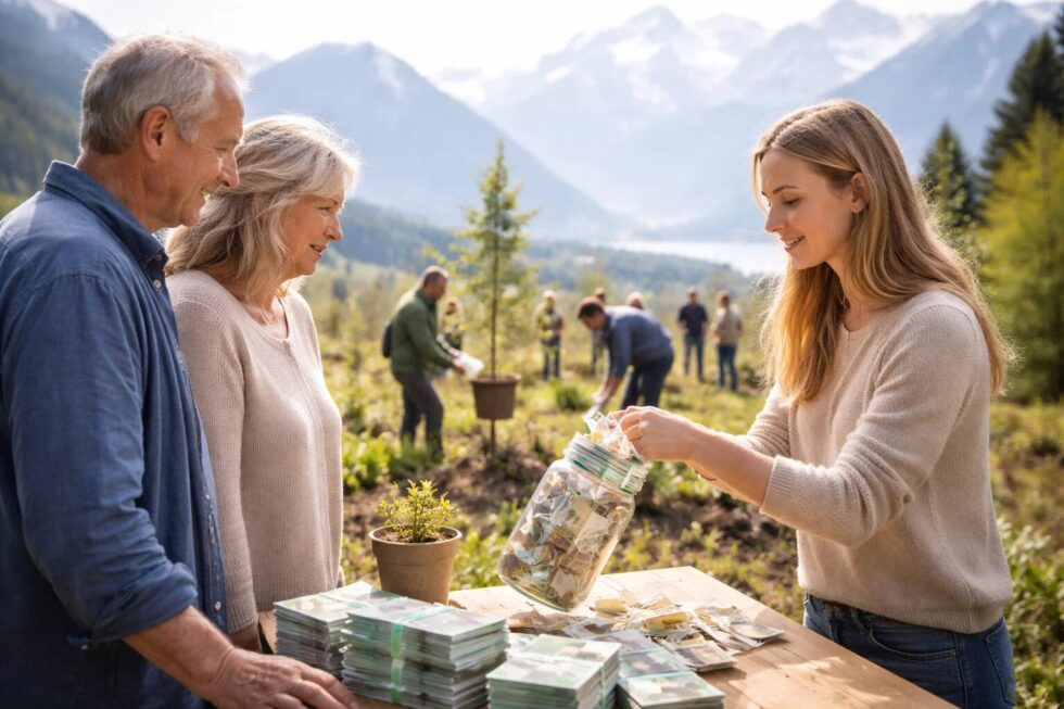 Eine Schweizer Familie verschenkt ihr 15-Millionen-Erbe für das Klima. Erfahren Sie, wie strategische Philanthropie 2026 funktioniert, welche Steuervorteile es gibt und wie man richtig spendet