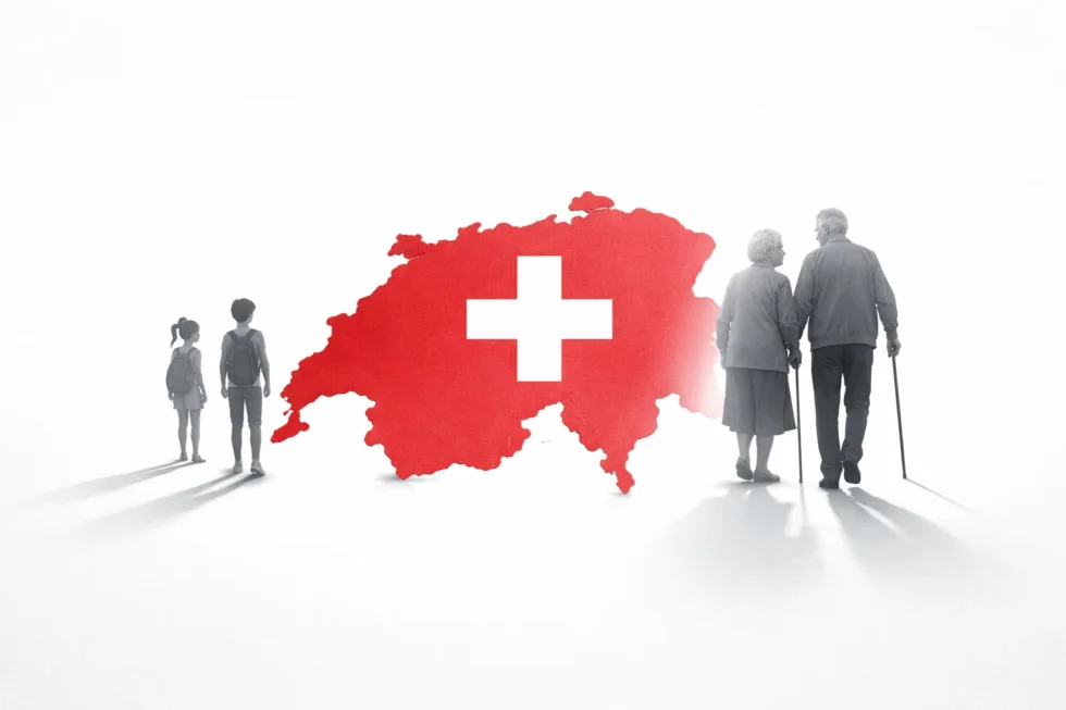 Schweiz Demografie 2026: Mehr Senioren als Junge