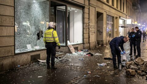 Krawalle in Z&uuml;rich 2026: Sachschaden und Polizeiergebnisse