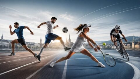 Welche Sportevents gibt es diese Woche in Z&uuml;rich, Genf und Bern? Lauf, Fussball, Tennis und Velo-Highlights im Mai 2026 mit Daten, Tickets, Strecken und Fan-Infos.