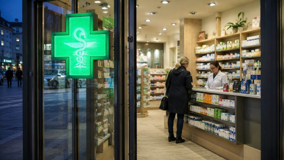 Apotheke Notfall Zürich, Genf, Bern 2026: So finden Sie nachts und an Feiertagen schnell Hilfe. Öffnungszeiten, Dienste, Kosten und Notfallkontakte im Überblick.