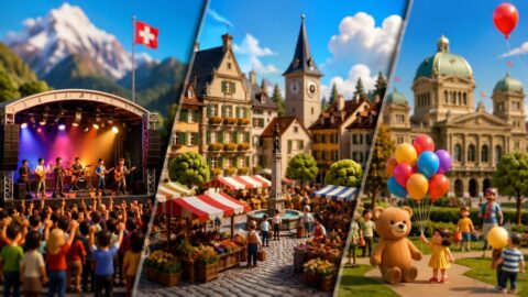 Samstag Events Schweiz 2026: Konzerte, M&auml;rkte, Kultur und Familienprogramm in Z&uuml;rich, Bern und Basel. Die wichtigsten Events, Trends, Tipps und Highlights f&uuml;rs Wochenende.