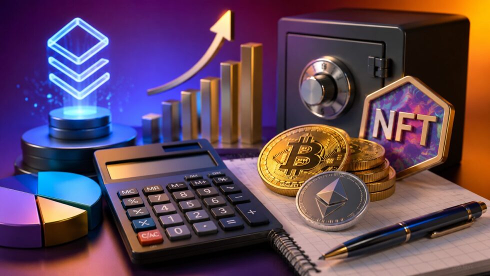 Krypto Steuererklärung Schweiz 2026: Wie Bitcoin, Ethereum, NFT, Staking, Mining und DeFi korrekt versteuert werden, welche Fehler teuer werden und was die ESTV verlangt.