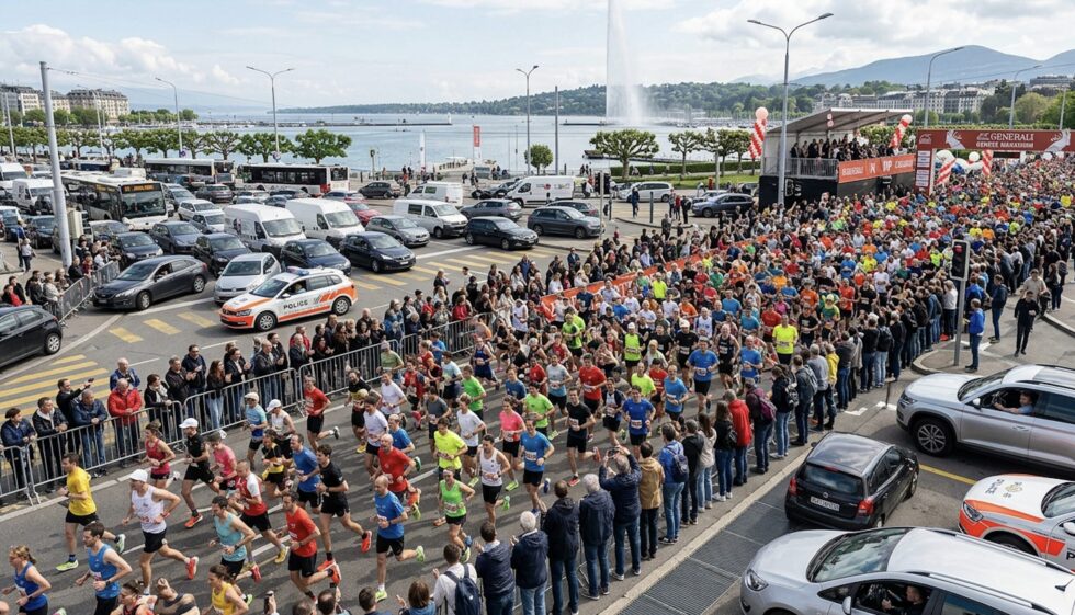 Generali Genève Marathon 2026: Infos zu Straßensperren & Verkehr