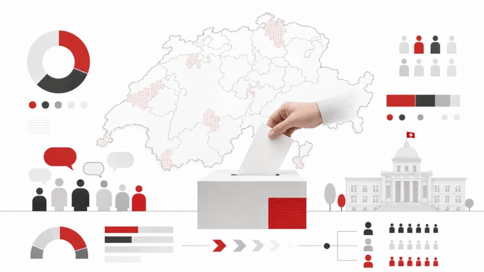 Votation 14 juin 2026 en Suisse: résultats, projection sur l’initiative à 10 millions, réforme du service civil et lecture canton par canton d’un scrutin politique sous haute tension nationale. 2026.