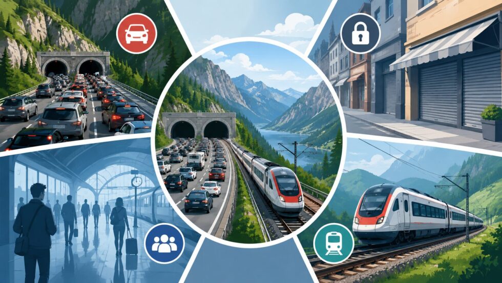 Fronleichnam und Brückentag am 4. und 5. Juni 2026: Wo Stau am Gotthard droht, welche Geschäfte geschlossen bleiben und wie die SBB mit Extrazügen reagiert. Alle Infos für Pendler und Reisende.