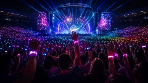 LED-Armb&auml;nder f&uuml;r Konzerte machen Events in der Schweiz interaktiver. Erfahren Sie, wie Lichtsteuerung, Synchronisation und visuelle Effekte Konzerte, Festivals und Firmenevents aufwerten.