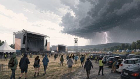 Southside Festival 2026 in Neuhausen ob Eck: Unwetter stoppte das Programm am 19. Juni. Alle Infos zu Ort, Line-up, Preisen, Anreise aus der Schweiz und aktuellem Stand.