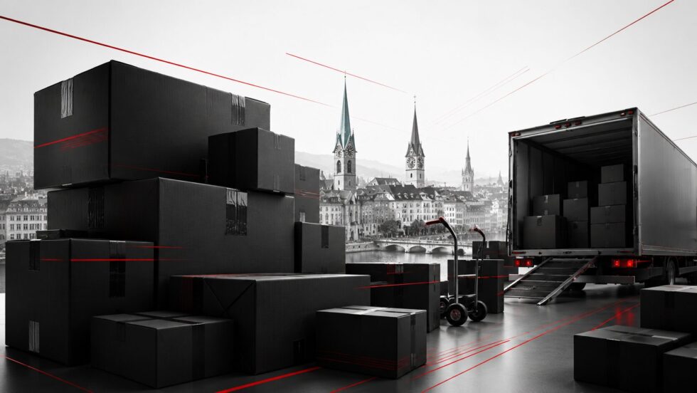 Umzug Zürich 2026: Kosten von CHF 490 bis CHF 4'800, Preise nach Wohnungsgrösse, Stockwerk, Möbellift, Endreinigung und Spartipps für den Umzug in Zürich.