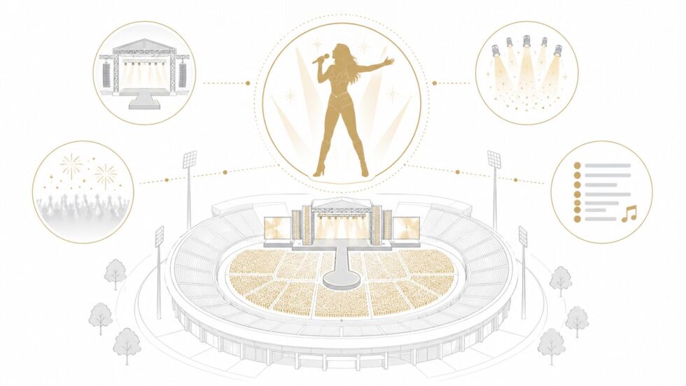 Was erwartet Fans bei Helene Fischer am 14. Juli 2026 im Letzigrund Zürich? Setlist, Hits, Uhrzeit, Ticketpreise ab CHF 141.30, Dauer der Show und Anreise – alles zur 360° Stadiontour kompakt.