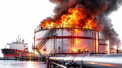 Ukrainischer Drohnenangriff auf St. Petersburg traf am 4. Juli 2026 ein wichtiges Ölterminal. Kiew meldete Treffer auf Hafen-Ölinfrastruktur und Kronstadt, Russland 72 abgeschossene Drohnen.