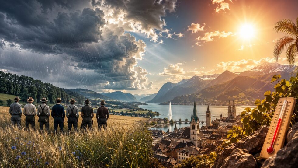 Bauernregel am 10. Juli: Warum der Siebenbrüdertag als Lostag gilt, wie zuverlässig die Wetterregel ist und welche Hitze ab Freitag in Zürich, Bern, Genf und Lugano wichtig wird.