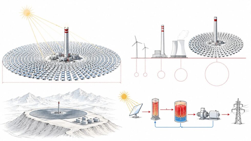 China stellt in Tibet das höchste Solarwärmekraftwerk der Welt fertig: 15 927 Spiegel auf 4650 Metern liefern dank Salzspeicher rund um die Uhr Strom. Start im Oktober – die Fakten im Überblick.