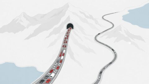 Gotthard-Stau im Juli 2026: bis 15 km am 11. Juli, Maximalbelastung Ende Juli. Alle kritischen Wochenenden, Ferienstarts der Kantone, beste Reisezeiten und Alternativen wie die A13 im Überblick.