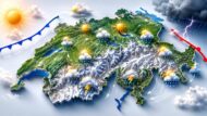 SRF Meteo blickt nach der Wasserhose am Bodensee auf den 2. Juli: Warum das Tornado-Risiko sinkt, welche Wetterlage in der Schweiz folgt und worauf Boote achten m&uuml;ssen.
