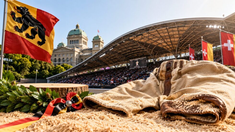 Berner Kantonales Schwingfest 2026 am 5. Juli im Wankdorf Bern: Moser gegen Schlegel, Staudenmann gegen Kämpf, 29'000 Tickets, Rangliste, Überraschungen um Lüthi und alle Resultate im Überblick.