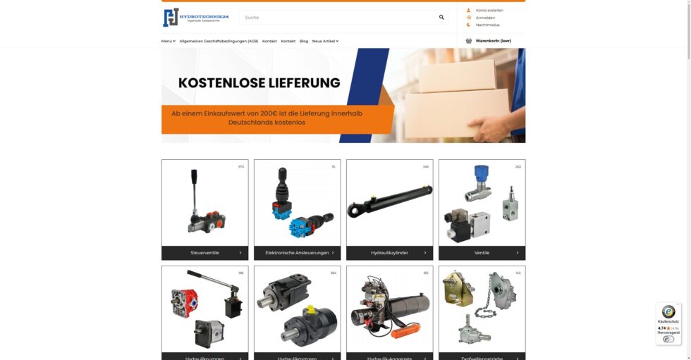 Leistungshydraulik entscheidet über stabile Maschinenarbeit. Wer passende Ersatzteile, Filter, Schläuche, Pumpen und Ventile wählt, senkt Stillstände, Servicekosten und Ausfallrisiken deutlich.