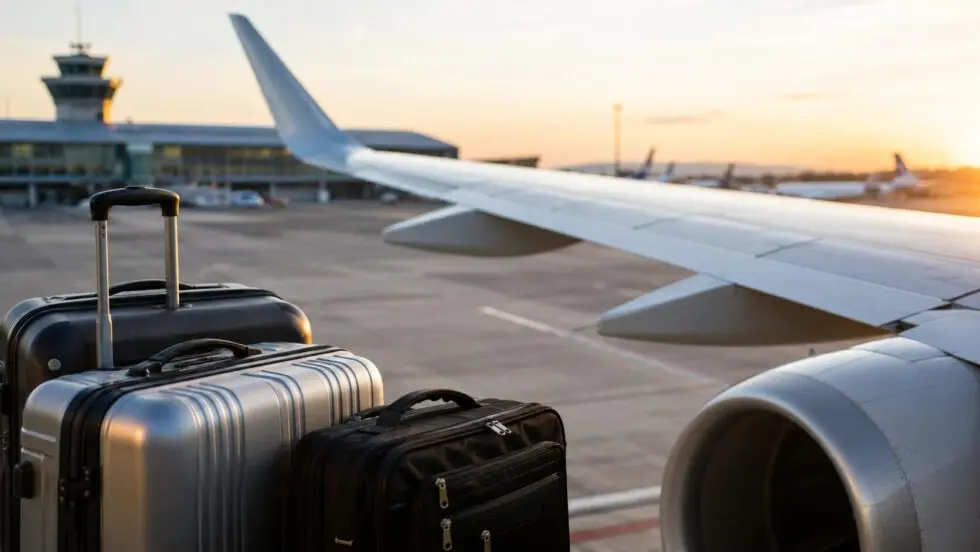 Handgepäck 2026: Ryanair 40×30×20 cm, EasyJet 45×36×20 cm, Wizz Air 40×30×20 cm. Welche Masse gelten, wann Gate-Gebühren drohen und welche Taschen passen.