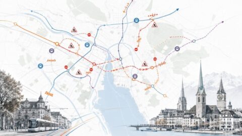 Tramumleitungen am Kreuzplatz und Stadelhofen, Abendsperrungen, geänderte Linien am HB und Autobahn-Staupunkte: der komplette Verkehrs- und ÖV-Überblick für Zürich in der Woche 27. Juli–2. August.