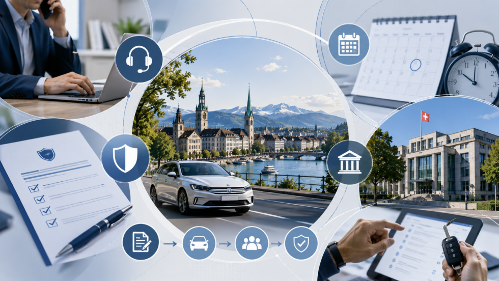 Wie lässt sich die Autoversicherung wechseln? Zurich-Kontakt, Fristen, Versicherungsnachweis, Strassenverkehrsamt Zürich, Kosten und Prämienvergleich für Autofahrer in der Schweiz 2026.