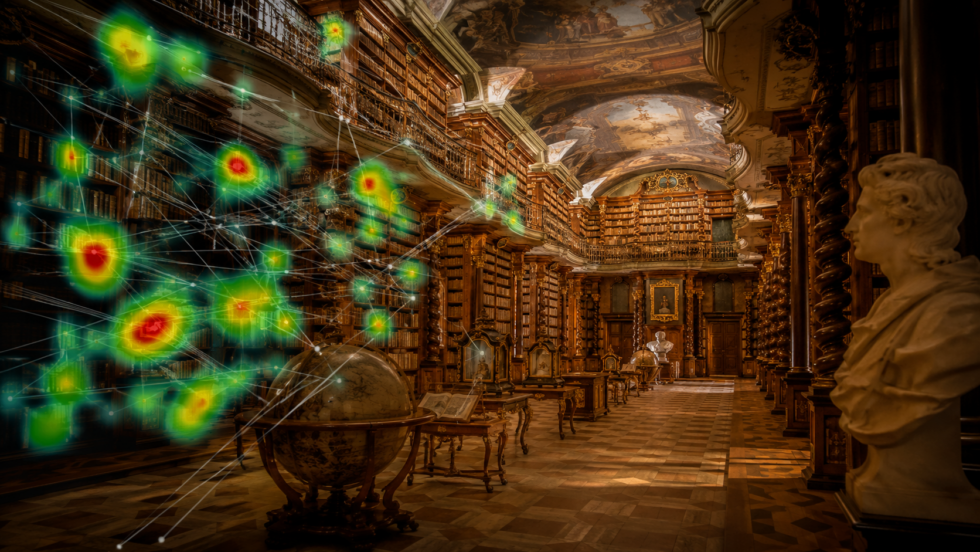 Stiftsbibliothek St.Gallen ist laut neuer Eye-Tracking-Studie der schönste Innenraum der Welt. Alles zu Ranking, 97 Punkten, Eintritt, Öffnungszeiten, Führungen, Ausstellung und Adresse.