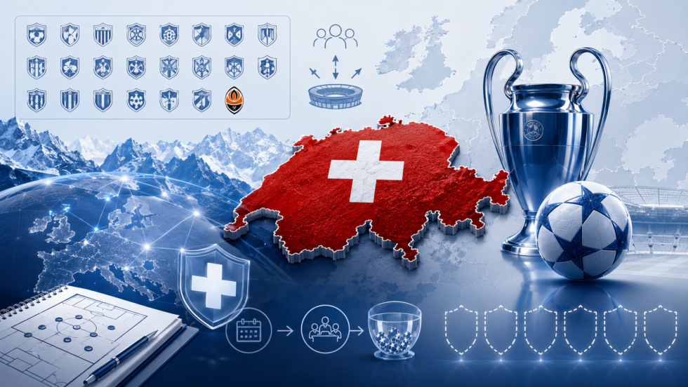 Champions League 2026/27: 29 Teams stehen für die Ligaphase fest. Die Schweiz fehlt nach Thuns Aus. Alle Play-offs, Uhrzeiten, Auslosung am 27. August, Format, Termine und Schweizer Lage im Überblick