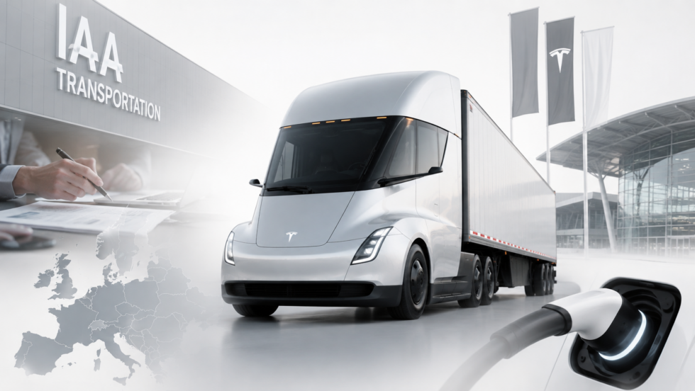 Tesla bringt den Semi nach Europa: Auf der IAA Transportation 2026 in Hannover sollen Reichweite, Ladeleistung, technische Daten, Marktstart und Europas Strategie für den Elektro-Lkw konkret werden.