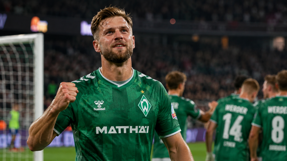 DFB Pokal aktuell: Werder Bremen schlägt Lüneburger SK Hansa 3:0. Niclas Füllkrug trifft bei seinem Pflichtspiel-Comeback, dazu treffen Jens Stage und Ludovit Reis in Hamburg.